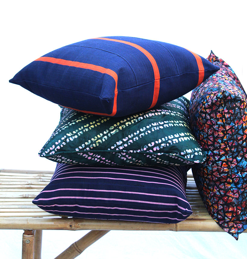 Embroidered African Asoke 18x18 Pillow Cover – noraokafor