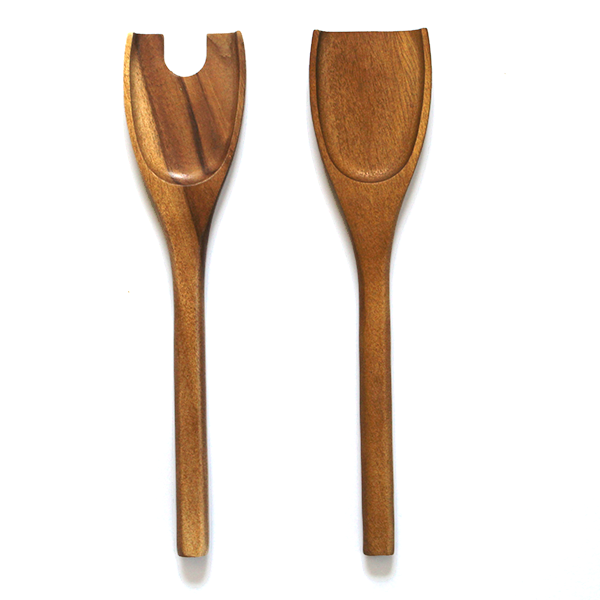 Acacia Salad Servers - noraokafor noraokafor