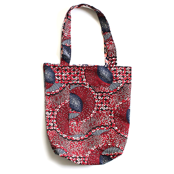 reversible patterned print tote bag pockets noraokafor