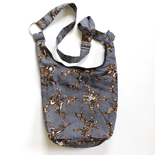 Patterned Print Crossbody Bag noraokafor