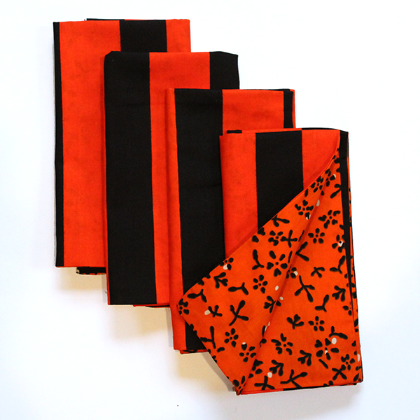 Persimmon Napkins, Set of 4 noraokafor