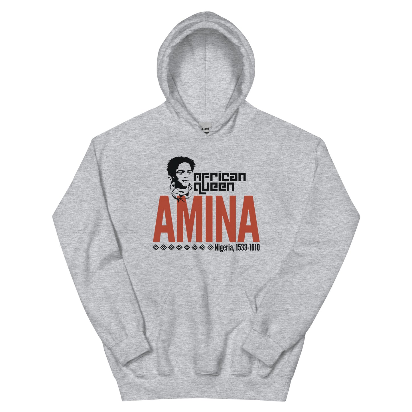 Queen Amina, Nigeria, Adult Unisex Hoodie noraokafor