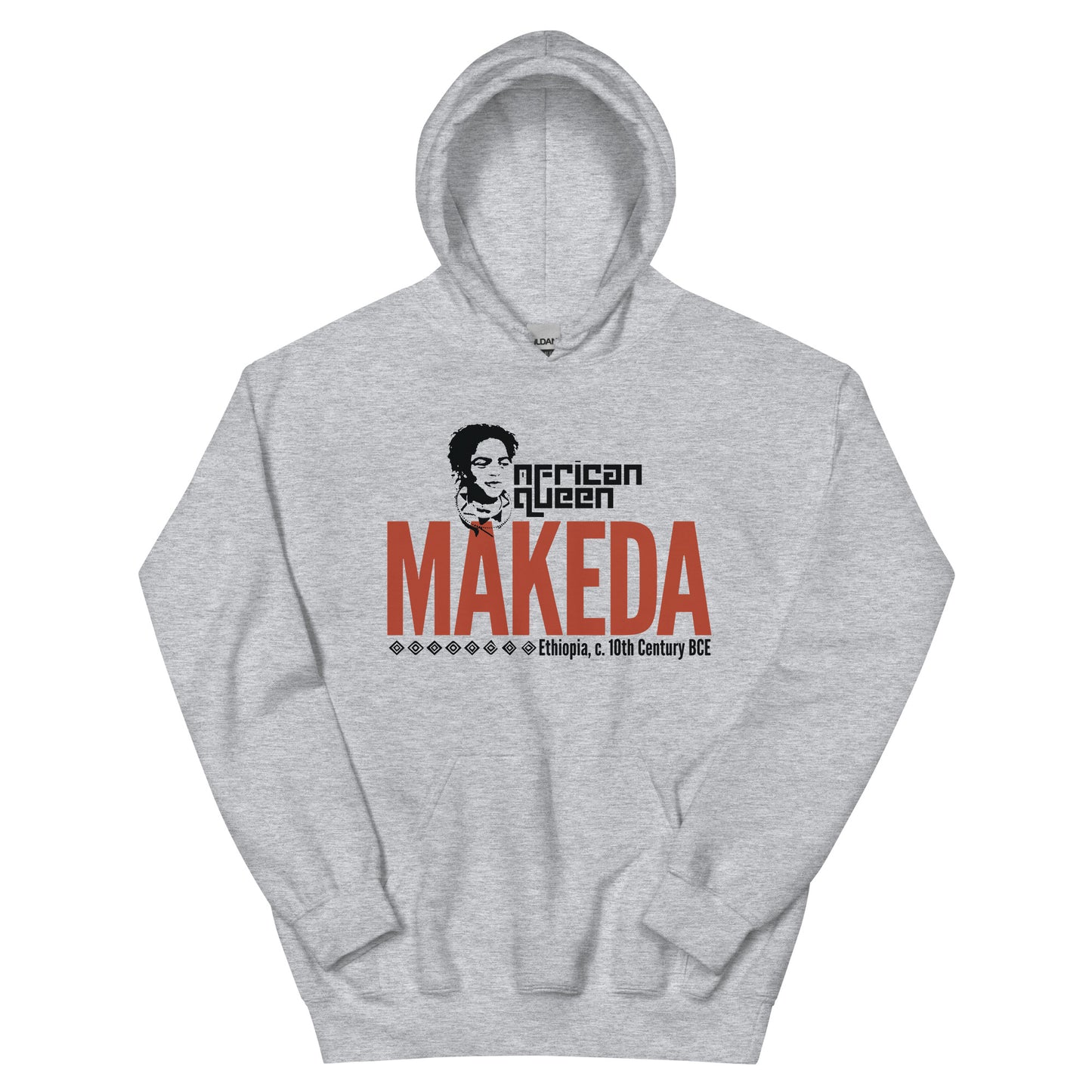 Queen Makeda, Ethiopia, Adult Unisex Hoodie noraokafor