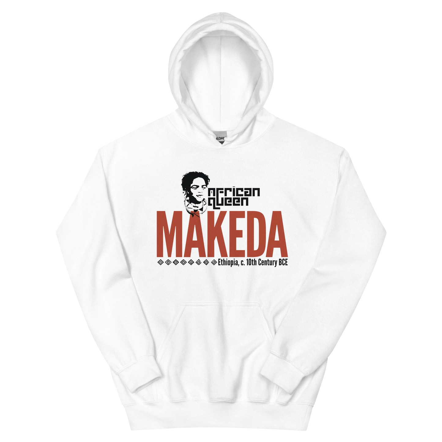 Queen Makeda, Ethiopia, Adult Unisex Hoodie noraokafor