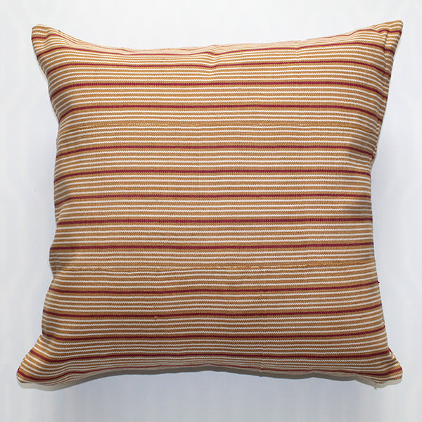 Driftwoods & Maroon 20x20 Pillow Cover - noraokafor noraokafor