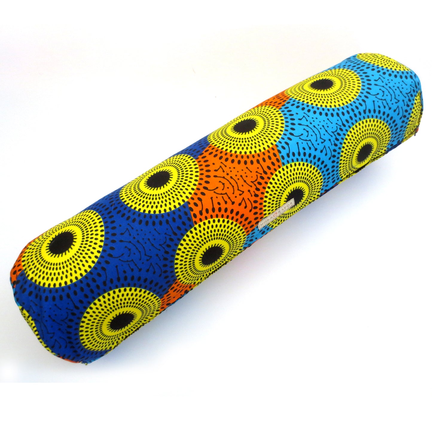 7x20 African Wax Print Bolster pillow multiple colors noraokafor