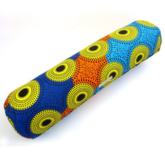 7x20 African Wax Print Bolster pillow multiple colors