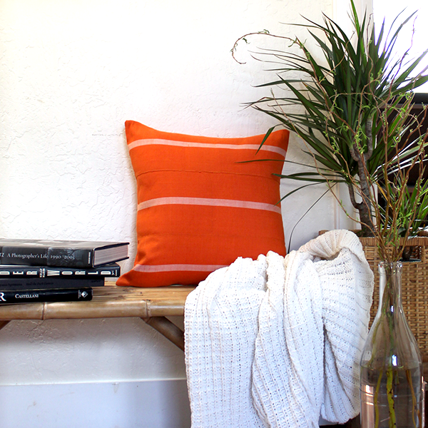 Papaya 20x20 Pillow Cover - noraokafor noraokafor