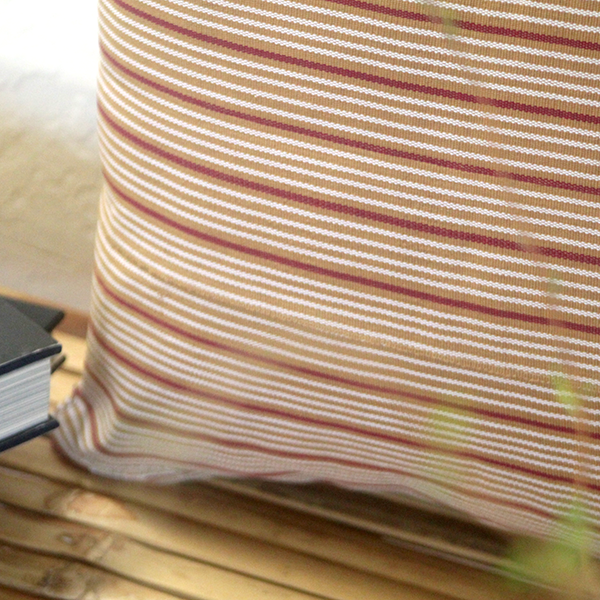 Driftwoods & Maroon 20x20 Pillow Cover - noraokafor noraokafor