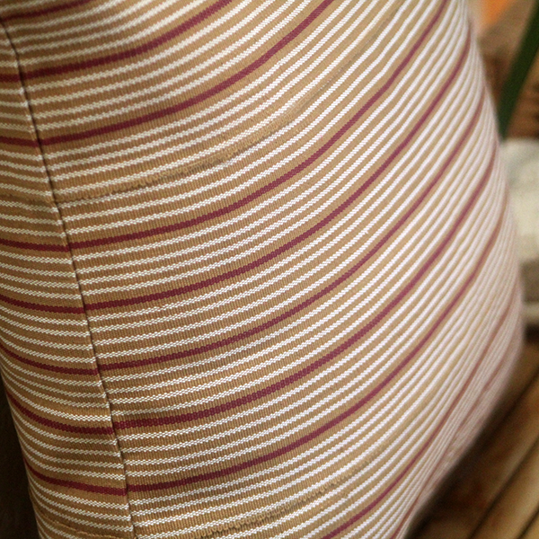 Driftwoods & Maroon 20x20 Pillow Cover - noraokafor noraokafor