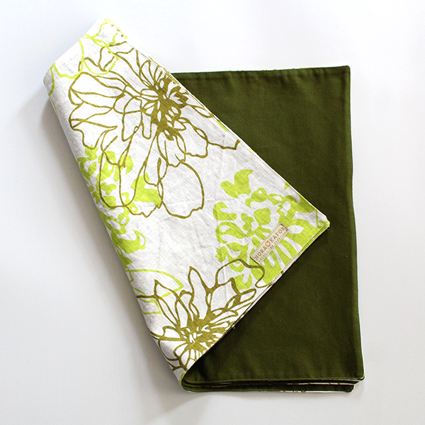 Caribbean Blooms Placemats Set of 4 Assorted Colors