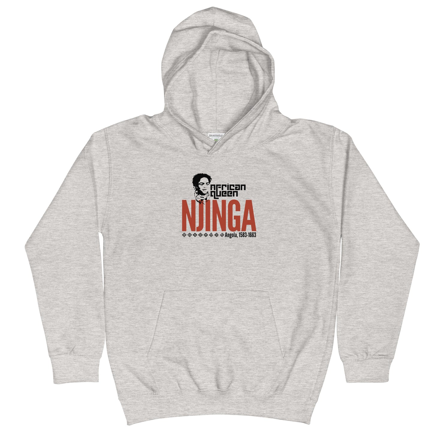 Queen Njinga Kids Hoodie noraokafor