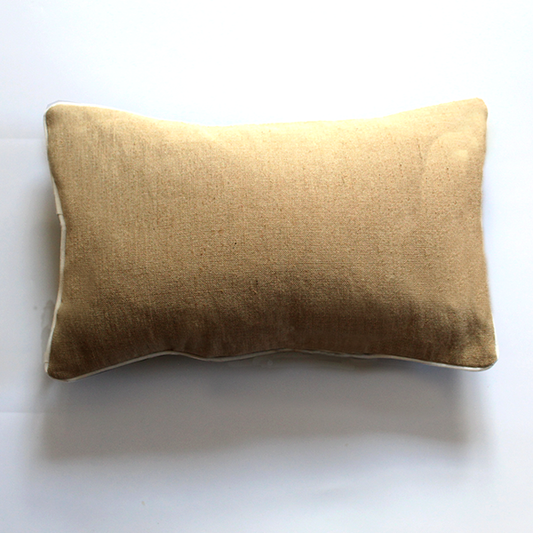 Indigo & Jute Outdoor Pillow - noraokafor