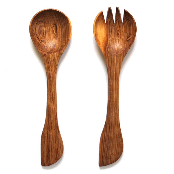 Olivewood Salad Servers noraokafor