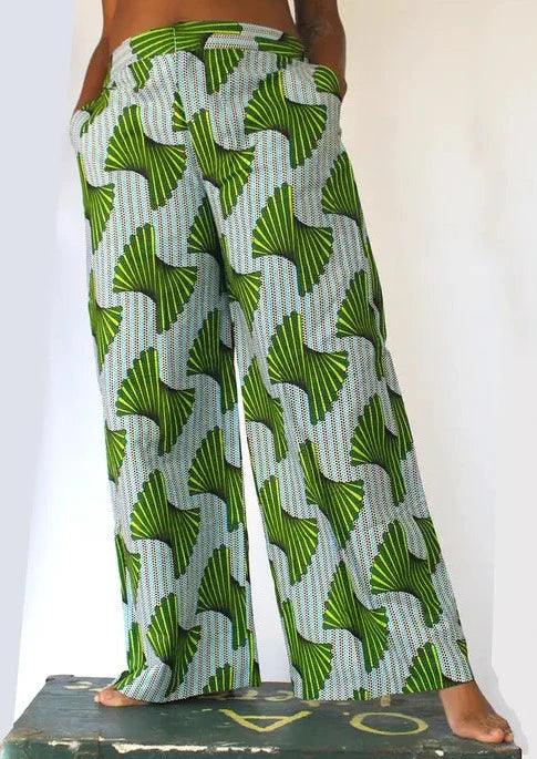 Emerald Palazzo Pants noraokafor