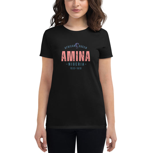 Regal Heritage T-Shirt: Queen Amina Nigeria