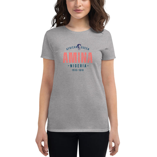 Regal Heritage T-Shirt: Queen Amina Nigeria