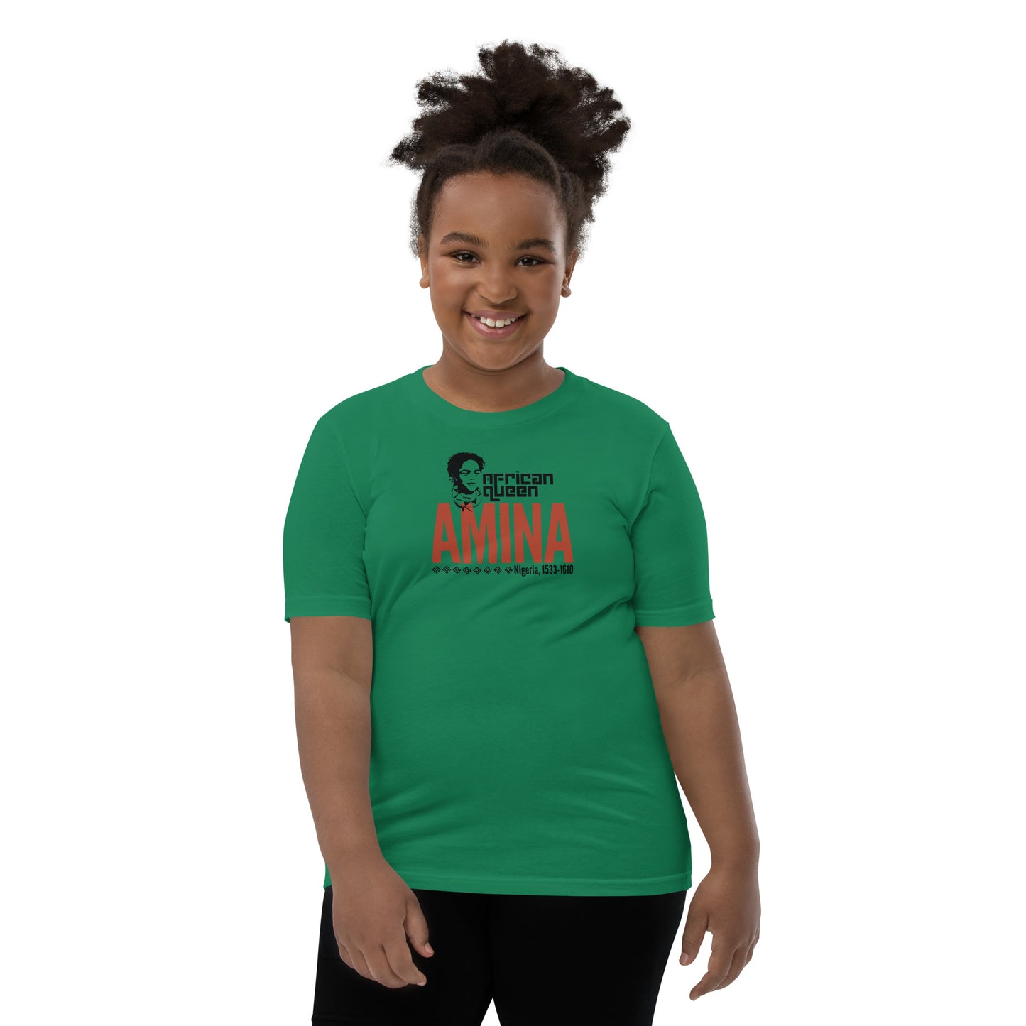 Queen Amina Youth Short Sleeve T-Shirt
