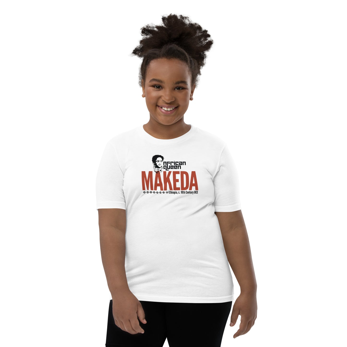Queen Makeda Youth Short Sleeve T-Shirt