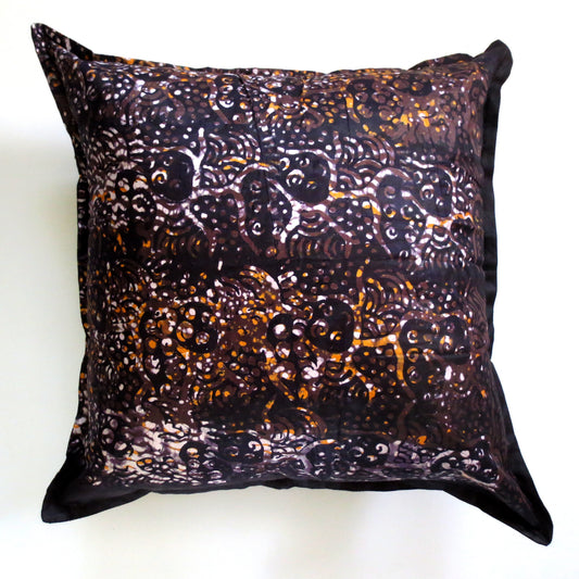 dark purple gold white 20x20 pillow cover 