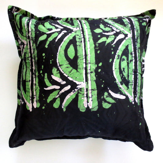 green black white 20x20 pillow cover 