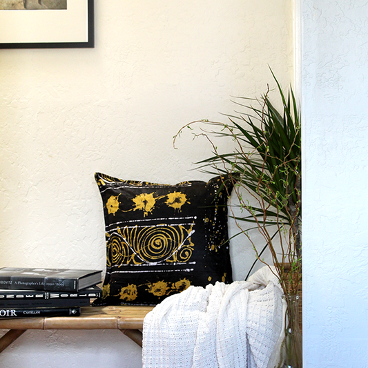 Gold Dust 20x20 Pillow Cover - noraokafor